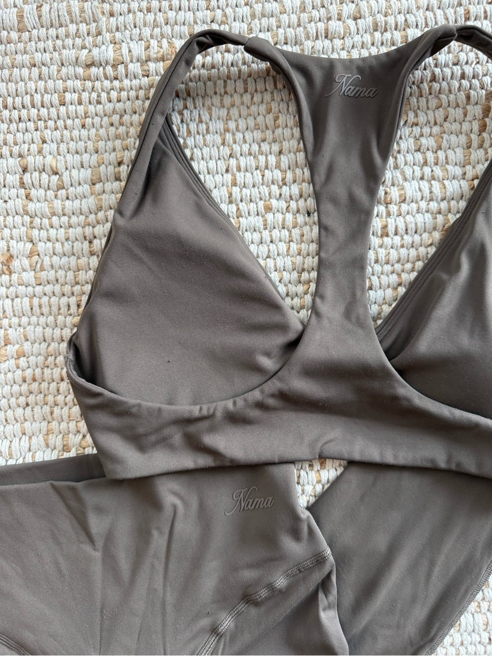 Nama Brown Workout Set